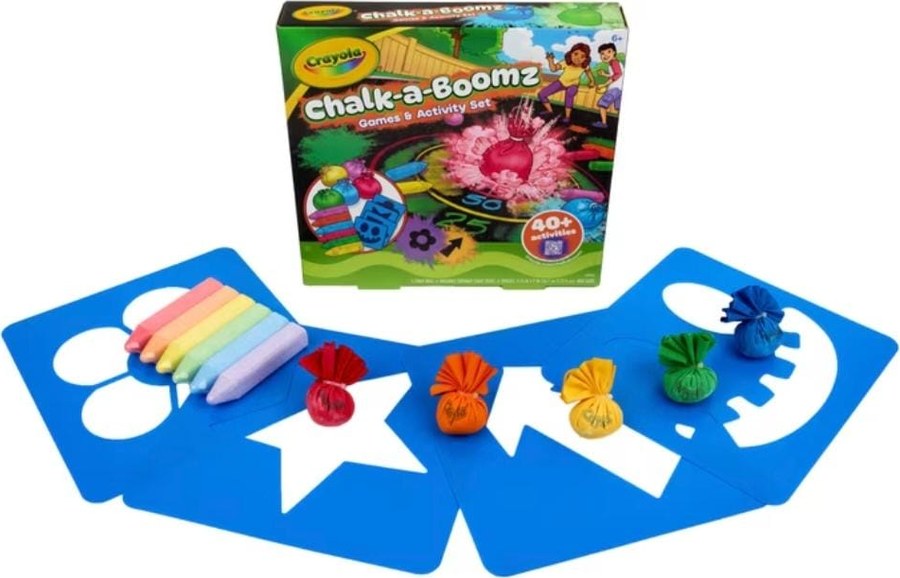 Crayola Chalk-a-Boomz games and activity set
